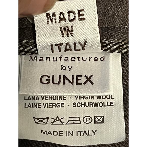 Brunello Cucinelli Brown Straight Leg Wool Pants •Women 4• Made In Italy Career - Picture 11 of 12